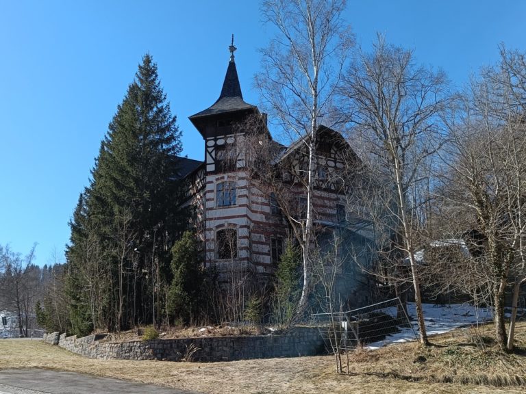 Straßenseite Johanngeorgenstadt Hotel Deutsches Haus